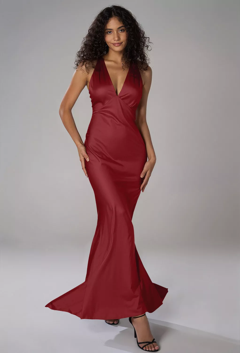AW Devon Burgundy  Wedding Guest Dresses